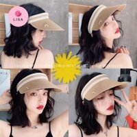 [HÀNG LOẠI 1] Mũ cói, nón cói đi biển đầu trống phong cách thời trang năng động cho nữ hottrend 2021, M21