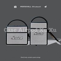 [[Hàng Loại 1]] Ốp tai nghe Airpod 1/2, Airpods Pro Loa Marshall Trắng cool ngầu silicon in 3D sắc nét.