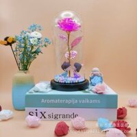 [HÀNG LOẠI 1+PIN]🎁HOA HỒNG VĨNH CỬU + HỘP GIẤY, Đèn LED💝Quà Tặng SINH NHẬT, LƯU NIỆM, tặng mẹ, bạn gái, cô, phụ nữ 8/3