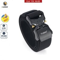 (HÀNG LOẠI 1) Thắt lưng Nam Dây vải dù Cavans Bản 3,8cm Cao Cấp Khóa Bấm tiện lợi, siêu bền