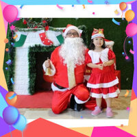 {hàng loại 1} Váy Noel nữ vương Cho Bé Gái