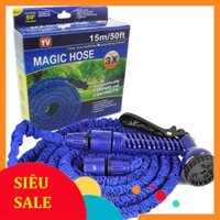 🔏Hàng Loại 1🔏 Vòi Rửa Xe, Tưới Cây, Vòi Xịt Rửa Thông Minh Giãn Nở Magic Hose Giãn Nở 15/30M