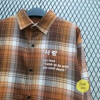 (Hàng Loại 1) Xả Hàng Áo Sơ Mi Flannel Nam Sarang Form Rộng  *