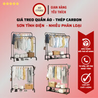 💥Hàng Loại 1💥Giá Treo Quần Áo Sắt Thép Sơn Tĩnh Điện Mẫu Mới - Để Giày, Treo Mũ, Giàn Phơi Quần Áo