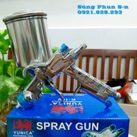 [HÀNG LOẠI 1]Súng phun sơn yunica K100, bec 1.3, Phun Pu, xe máy, ô tô, máy lạnh