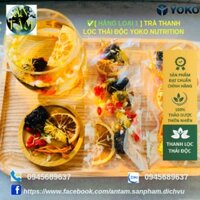 ✅[HÀNG LOẠI 1]Trà Thanh Lọc Thải Độc YOKO NUTRITION [ Đào thải độc tố, tăng cường miễn dịch ]