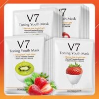 [Hàng Loại A] Mặt nạ dưỡng da nội địa trung mask Bioaqua V7 Top2019