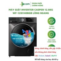 [HÃNG] Máy Giặt Inverter Casper 12.5KG WF-125I140BGB Lồng Ngang