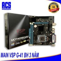 [HÀNG MỚI ] - Mainboard Chính Hãng VSP G41 - Bảo Hành 3 Năm