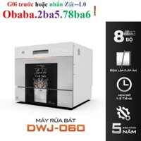 [HÀNG MỚI - 2 QUÀ HOT] Máy rửa bát Junger DWJ-060 Dung tích 8 bộ Rửa sạch sấy khô Bảo Hành 5 NĂM