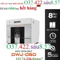 [HÀNG MỚI - 2 QUÀ HOT] Máy rửa bát Junger DWJ-060 Dung tích 8 bộ Rửa sạch sấy khô Bảo Hành 5 NĂM i