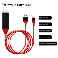 Hàng Mới 2019 Với Tivi Cáp 2 M USB Lightning To HDMI HD Với Cùng Một Màn Hình dây Chuyền Cho Di Động Điện Thoại IOS 5 6 7 8 X XS 11