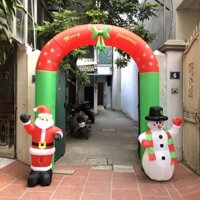 [Hàng mới] Bóng bơm cổng chào hơi Noel, cổng chào sự kiện - Trang trí Giáng Sinh (không có máy thổi khí)