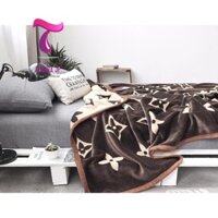 HÀNG MỚI-  Chăn Lông Tuyết Nhung Mềm Mịn 2,4Kg Dày Ấm Áp Đông