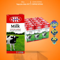 [Hàng Mới] Combo 12 Hộp Sữa Ba Lan MLEKOVITA - Sữa Tươi Nguyên Kem 1L - Sữa Nhập Khẩu Chất Lượng