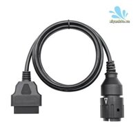 (Hàng Mới) Dành Cho Xe Bmw ICOM D Cáp Chẩn Đoán Xe Máy 10 Pin Cho Bmw 10 Pin Adapter Sang 16Pin OBD2 Máy Quét Cáp Nối Dài