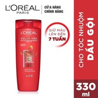 Hàng Mới Dầu gội cho tóc nhuộm L'Oreal Paris Elseve Color Protect Protecting Shampoo 330ml _ 8992304029301 (Chính hãng)