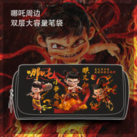 [Hàng mới] Hộp bút chì/Túi bút chì/Hộp bút chì Nezha Conquers the Underworld, Hộp bút chì INS Nezha: Trẻ em ma thuật chinh phục thế giới ngầm, túi bút cùng kiểu dáng, hộp văn phòng phẩm Ao Bing, văn phòng phẩm học tập hoạt hình cho trẻ em, dung tích lớn