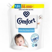 [HÀNG MỚI] Nước xả vải Comfort (1,8 lít) cho da nhạy cảm, mềm mại, thơm nhẹ, an toàn cho em bé