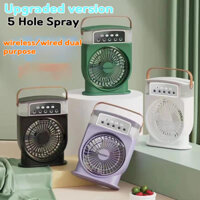 [HÀNG MỚI] Quạt tích điện điều hòa hơi nước 2 trong 1, quạt mini có 3 tốc độ gió, quạt hơi nước dung tích 600ml
