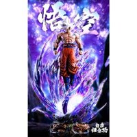 Hàng mới ra Mô hình nhân vật Son Goku bản năng vô cực 3 đầu thay thế Dragon Ball