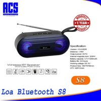 [HÀNG MỚI VỀ ] - Loa Bluetooth Kisonli S8 - Bảo Hành 12 Tháng