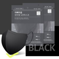 [Hàng mới về] 30 chiếc khẩu trang đen KF94 2d sử dụng bộ lọc hiệu quả cao