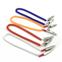 [Hàng mới về] Bộ 5 kẹp lò xo giữ khăn giấy nha khoa có dây tiện dụng