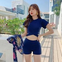 (hàng mới về) Bộ bikini 3 món, bộ tắm biển có đệm ngực hàng cao cấp