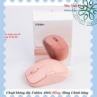 [Hàng mới về] Chuột Fuhlen không dây A06 G hồng Pinhk siêu cute, nhanh nhạy, độ bền cao - Hàng chính hãng cao cấp