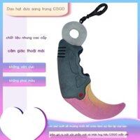 [HÀNG MỚI VỀ] csgo móng vuốt dao búp bê đồ chơi sang trọng mặt dây chuyền thiết bị ngoại vi móc kh