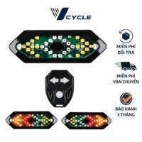 [Hàng mới về] Đèn xi nhan xe đạp có còi cảnh báo, đèn hậu xe đạp sạc USB chống nước