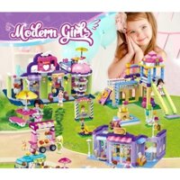 [Hàng mới về] Đồ chơi Lego Lắp ráp Màu sắc cho bé gái - Đồ chơi xếp hình