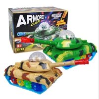 [Hàng mới về] Đồ chơi Xe Tăng  có Đèn Nhạc Sôi Động cho Bé