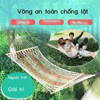 [HÀNG MỚI VỀ] Giường lưới ngoài trời chống cuộn trong nhà lưới đánh cá dành cho người lớn và trẻ e