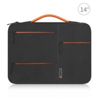 Hàng mới về HAWEEL 14.0 inch-15.0 inch Vỏ đựng máy tính xách tay có dây kéo Túi xách cặp cho Macbook, Samsung, Lenovo Thinkpad, Sony, DELL Alienware, CHUWI, ASUS, Laptop HP