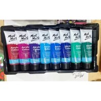 [HÀNG MỚI VỀ] Hộp 8 màu Sơn Acrylic Colour Signature 75ml_Mont Marte