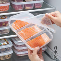 [Hàng mới về] Hộp lưu trữ món ăn bên tủ lạnh nhập khẩu Nhật Bản Thịt đông lạnh Sắp xếp đóng gói phụ Dụng cụ tiện dụng Hành gừng Hộp giữ tươi Thực phẩm G