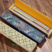 [Hàng mới về] Hộp quạt cao cấp Giấy gạo Quạt gấp nhung Hộp đựng quà tặng Bộ sưu tập Quà tặng Hộp đặc biệt