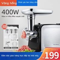 [HÀNG MỚI VỀ] Jinzheng Điện Máy Xay Thịt Hộ Gia Đình Nhỏ Thép Không Gỉ Đa Năng Máy Xay Thịt Tỏi Bă