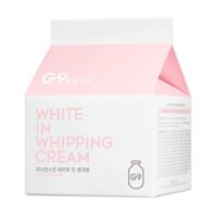 Hàng mới về] Kem dưỡng trắng da G9Skin White in Whipping Cream 50g