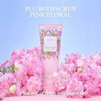 [Hàng mới về] Kem tẩy tế bào chết PLU hoa hồng 200g / Plu Body Scrub Pink Floral 200g