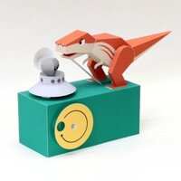 Hàng Mới Về / Khủng Long Và Người Ngoài Hành Tinh Truyền Xoay Máy Đồ Chơi Hợp Thời Trang Handmade DIY Origami Giấy Xếp Hình Vui Nhộn Cần Cắt 2.6.168Li