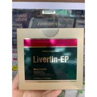 [Hàng mới về] Livertin EP - Livetin-EP Thuốc bổ gan lợi mật (hộp 10 vỉ x 10 viên)