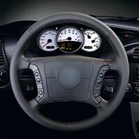 Hàng Mới Về Màu Đen Nhân Tạo Da Vô Lăng Ô Tô Dành Cho Xe BMW E46 318i 325i E39 E53 X5 Kiểu Dáng Xe