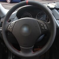 Hàng Mới Về Màu Đen Nhân Tạo Da Vô Lăng Ô Tô Dành Cho Xe BMW E90 320 318i 320i 325i 330i 320d X1 328xi 2007