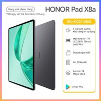[HÀNG MỚI VỀ] Máy tính bảng HONOR Pad X8a 4GB+128GB | Màn hình TFT LCD 11" 90Hz | Pin 8300mAh | BH 13 tháng