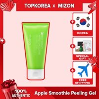 [Hàng mới về]   MIZON Apple Smoothie Peeling Gel 120ml   Gel lột làm mịn da Mizon 120ml cao cấp / TOPKOREA / Shipping from korea