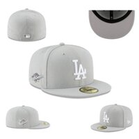 Hàng Mới Về Mlb Los Angeles Dodgers Mũ Chặt Nam Nữ 59 50 Mũ Full Cover Mũ Thêu Thể Thao Mũ