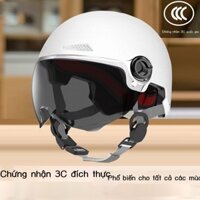 [HÀNG MỚI VỀ] Mũ bảo hiểm xe điện được chứng nhận tiêu chuẩn quốc gia 3c, mũ bảo hiểm nam và nữ, x